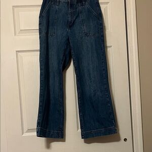 Universal Thread High rise wide leg Deep Indigo Jeans